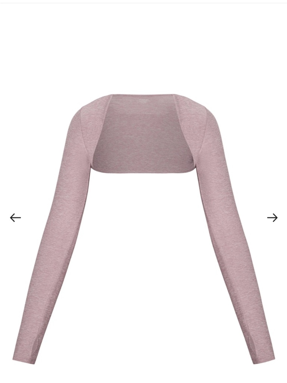 Monday Body Runyon Canyon Bolero - Heather Mauve